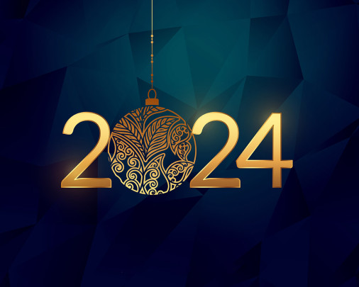 Novoroční pohlednice, přání a pozdravy - Pohlednice 2024 