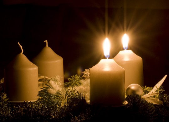 Vánoční pohlednice, přání a pozdravy - Pohlednice advent 2 