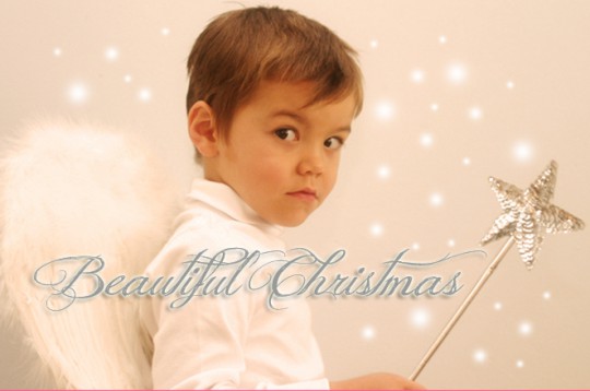 Postcard beautiful christmas  - 