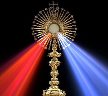 Pohľadnica eucharistia milosrdenstvo  - 