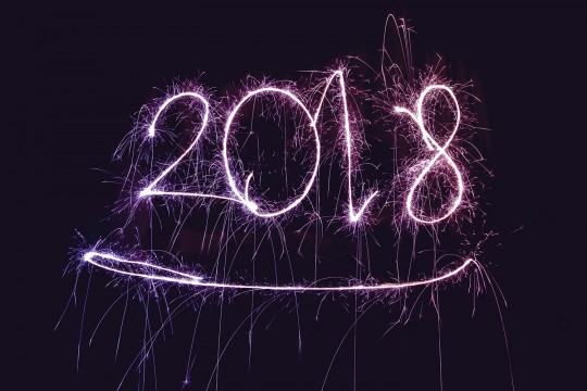 Novoroční pohlednice, přání a pozdravy - Pohlednice pf Nový rok 2018 