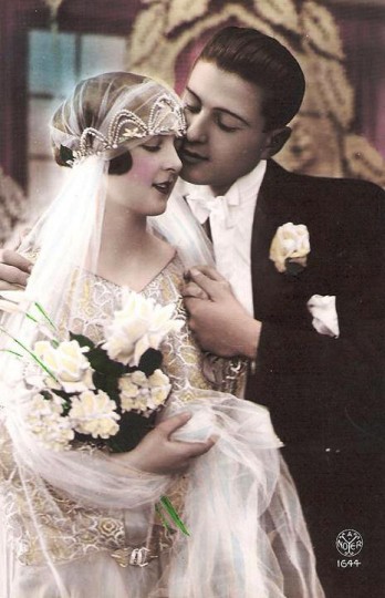 Svadobné pohľadnice a blahoželania - Pohľadnica svadba z lásky 045 