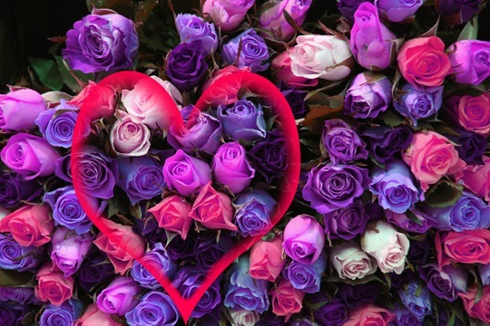 Valentine day cards, love cards - Postcard Valentín z lásky 034 