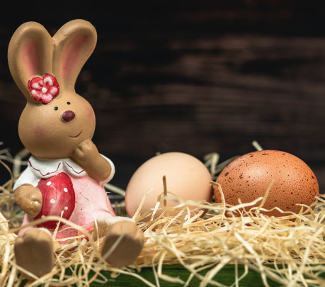 Velikonoční pohlednice - Pohlednice velkonocny zajko 